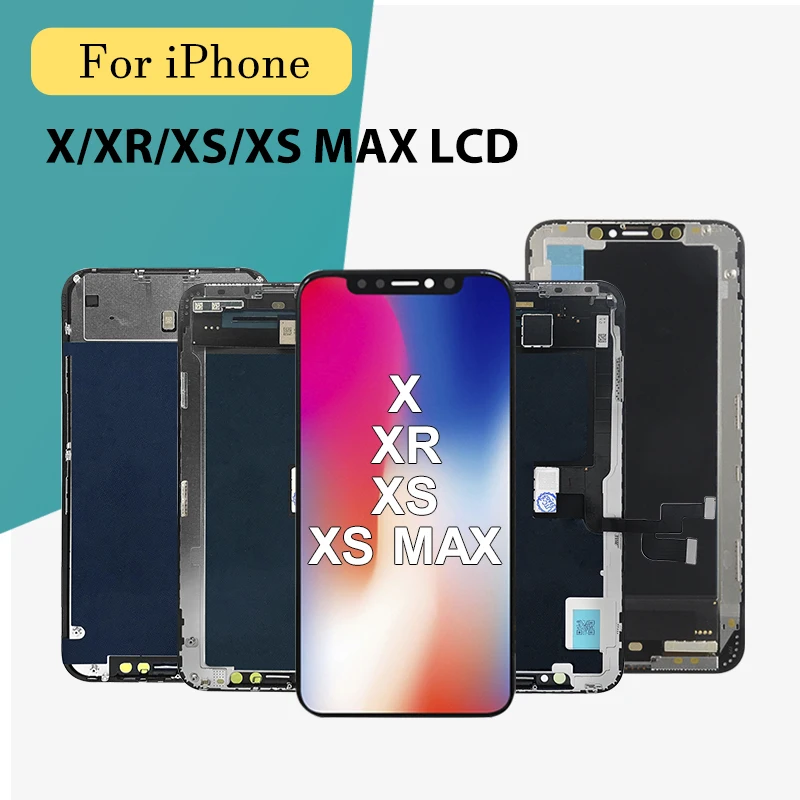 

1Pcs OLED For Iphone X XR Lcd Touch Panel Screen Digitizer Assembly For Iphone XS XS Max Display Free Shipping With Tools