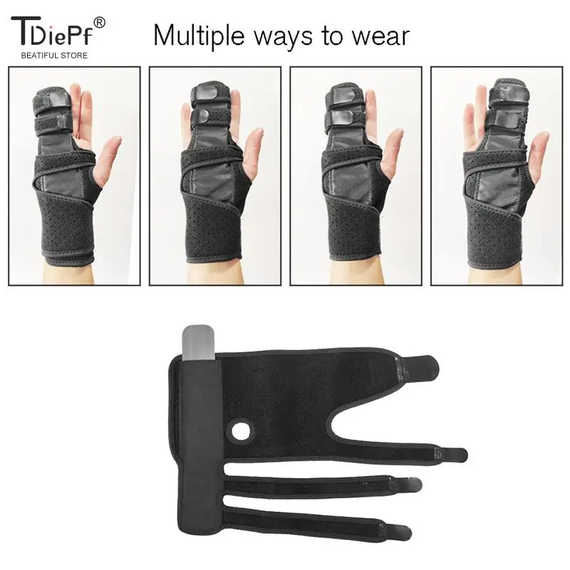 

1PC Breathable Mallet Finger Splint For Finger Brace Aluminum Finger Support Stabilizer For Broken Fingers Arthritis Tendonitis