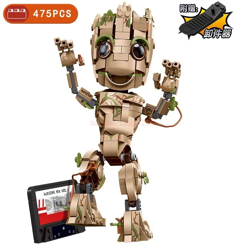 I Am Groots 76217 сборочный набор игрушек для мальчиков сборка дерева модель игровой