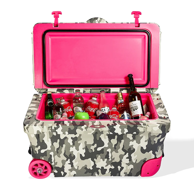 Hard Cooler Plastic Ice Box Rotomolded Coolers With Bottle O