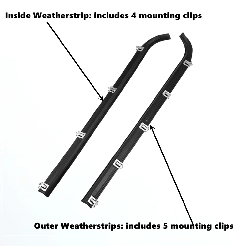 Для 87-97 Ford F150 F250 F350 оконные уплотнители молдинг уплотнительный ремень черный E7TZ-