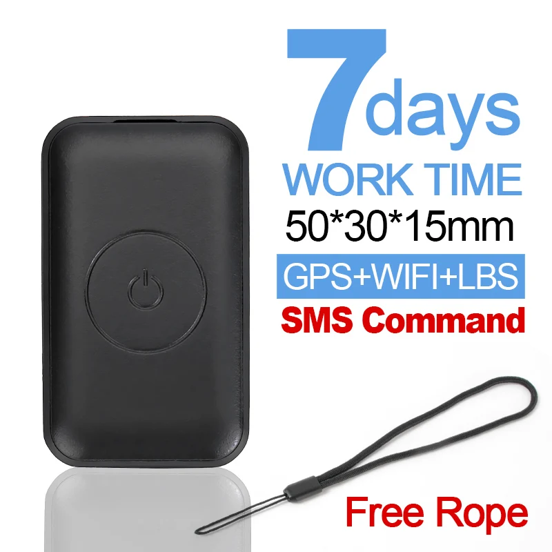 

Мини GPS трекер детей 7 дней долгое время работы GPS/WI-FI/LBS микро отслеживания для Для детей автомобиля Автомобильные GPS-навигаторы локатор ручной