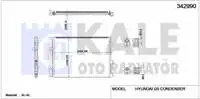 

342990 внутренний кондиционер радиатор для CRDI diesel