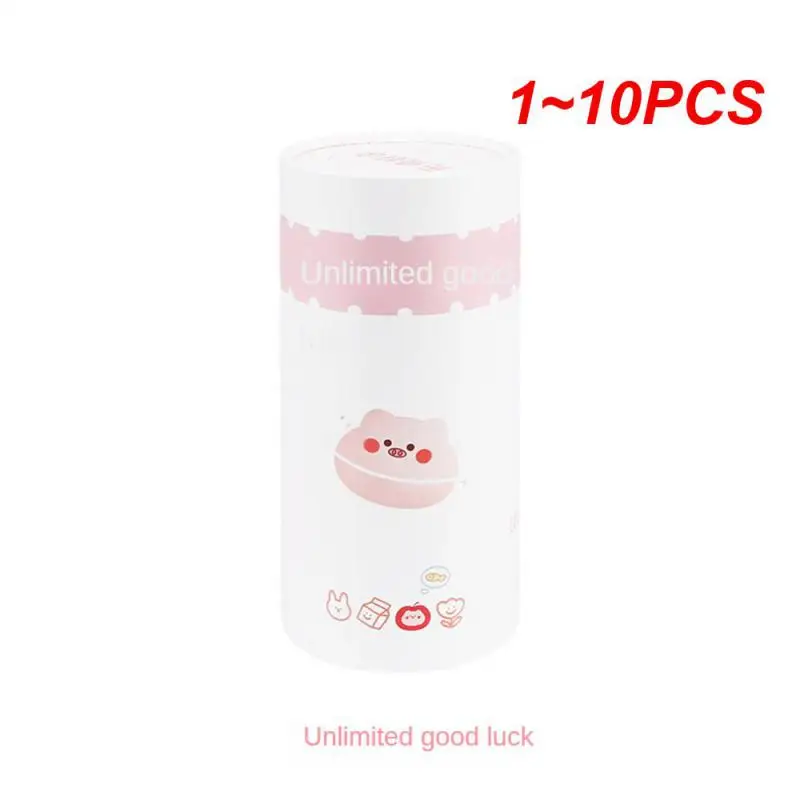 1 ~ 10 шт. автомобильный ящик круглая бумага дизайн рот портативный милый