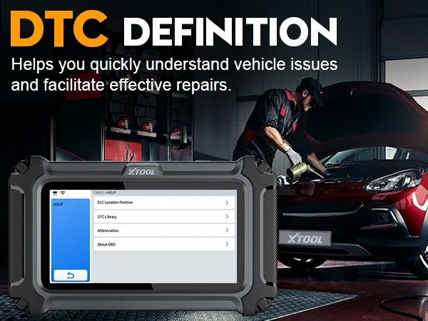 Сканер OBD2 XTOOL D6S бесплатное обновление 30 + хранители инструмент для поискового