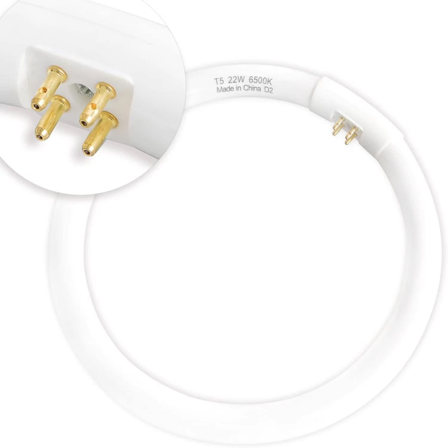 7-дюймовая круглая лампа T5 22 Вт совместимая с увеличительным туалетом для макияжа