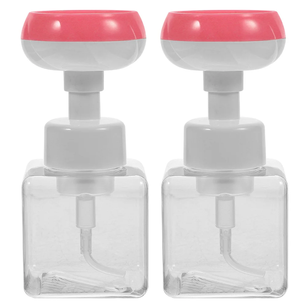 

2pcs Lightweight Convenient Practical Foam Dispenser Press-type Foaming Bottles Foaming Soap Dispenser, for Outdoors