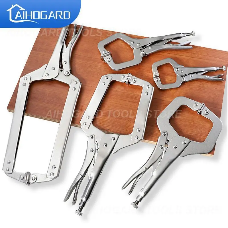 

Плоскогубцы для работы по дереву C-образный зажим, зажим для сварки, щипцы, стальной ручной инструмент, не локатор, захват, зажим, фотоблокиро...