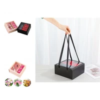 candy holder useful lightweight easy use pink black display window present box for party storage container present box