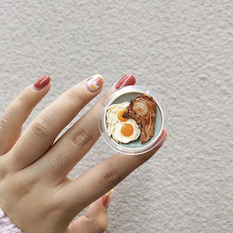 Забавный складной держатель-подставка в Корейском стиле для iPhone 11 13 Samsung Huawei -