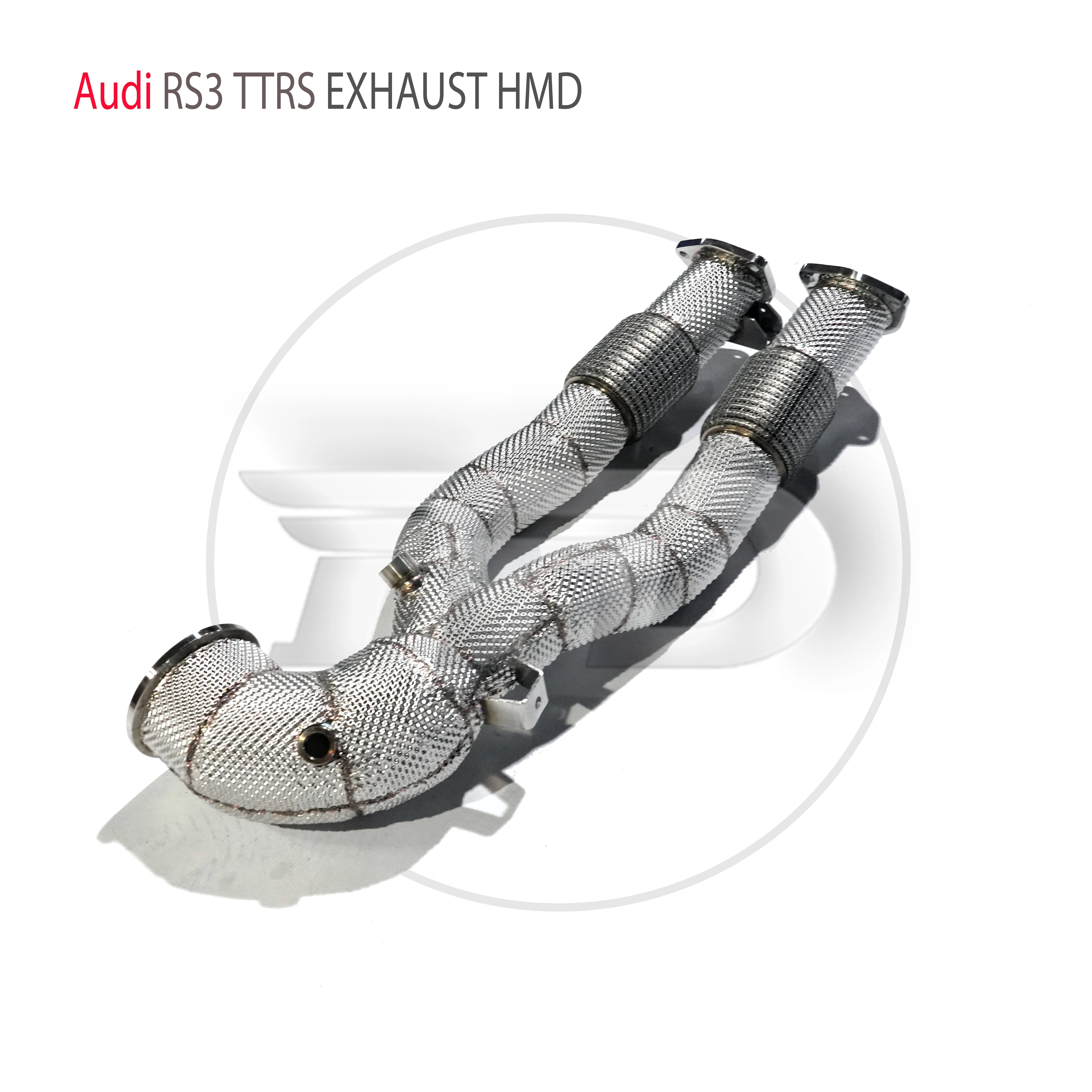 

HMD Exhaust Manifold High Flow Downpipe for Audi RS3 TTRS Car Accessories With Catalytic Header Without Cat Catless Pipe