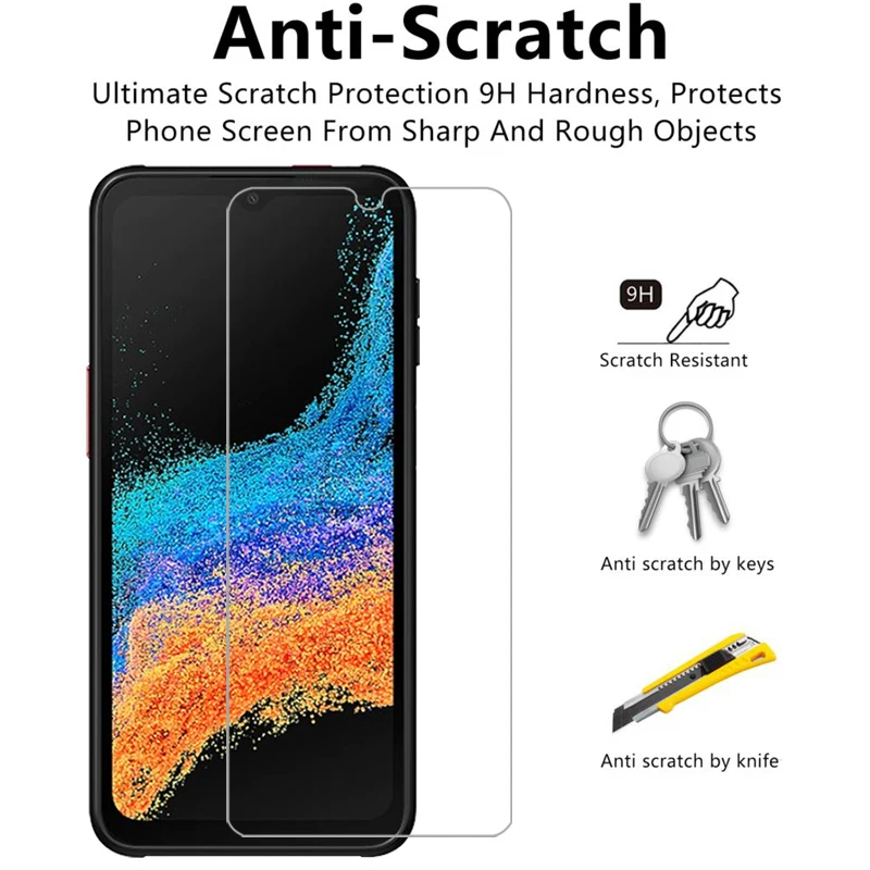 Защитная пленка для экрана samsung galaxy xcover6 pro защитное закаленное стекло на xcover x