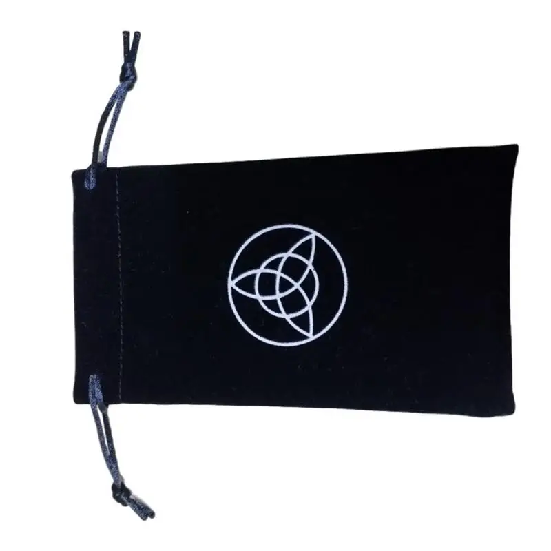 

Бархатная сумка для хранения карт Tarot с изображением окуня созвездий ведьмы гадания аксессуары ювелирные изделия кости на шнурке