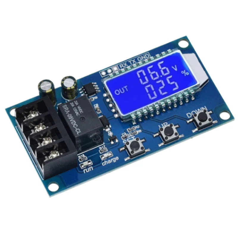

Модуль управления зарядкой литиевой батареи 6-60 в 10 А, защитная плата с переключателем защиты от перезарядки