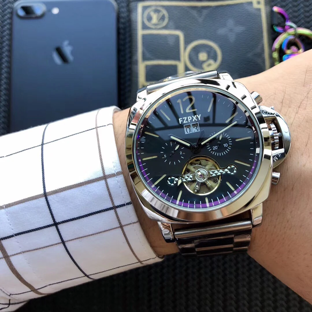 

Часы наручные PA108 мужские/женские Автоматические, Классические брендовые механические деловые спортивные, ААА качества