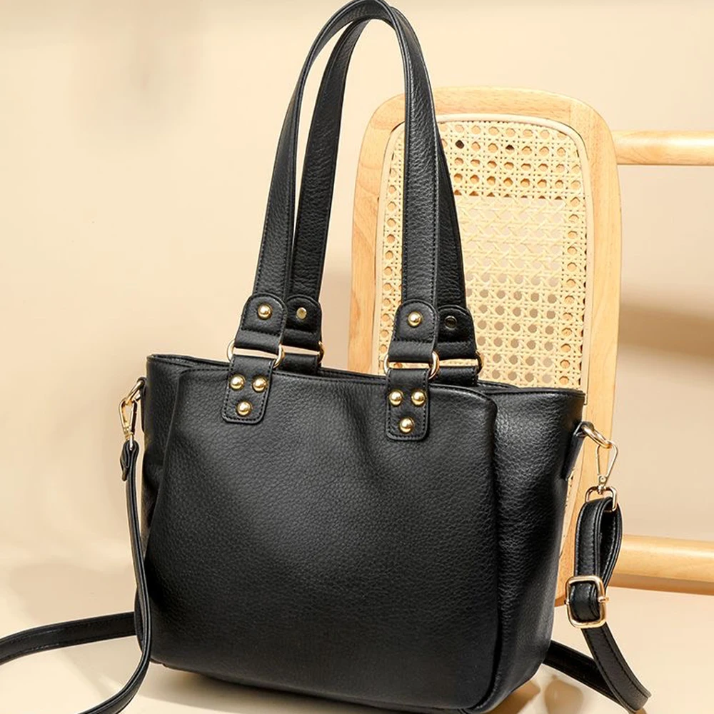 Europe Luxury Women Shoulder Fashion Bag Hot Sale Designer Genuine Leather Chain Handbags Female New Style Casual Lady Messenger