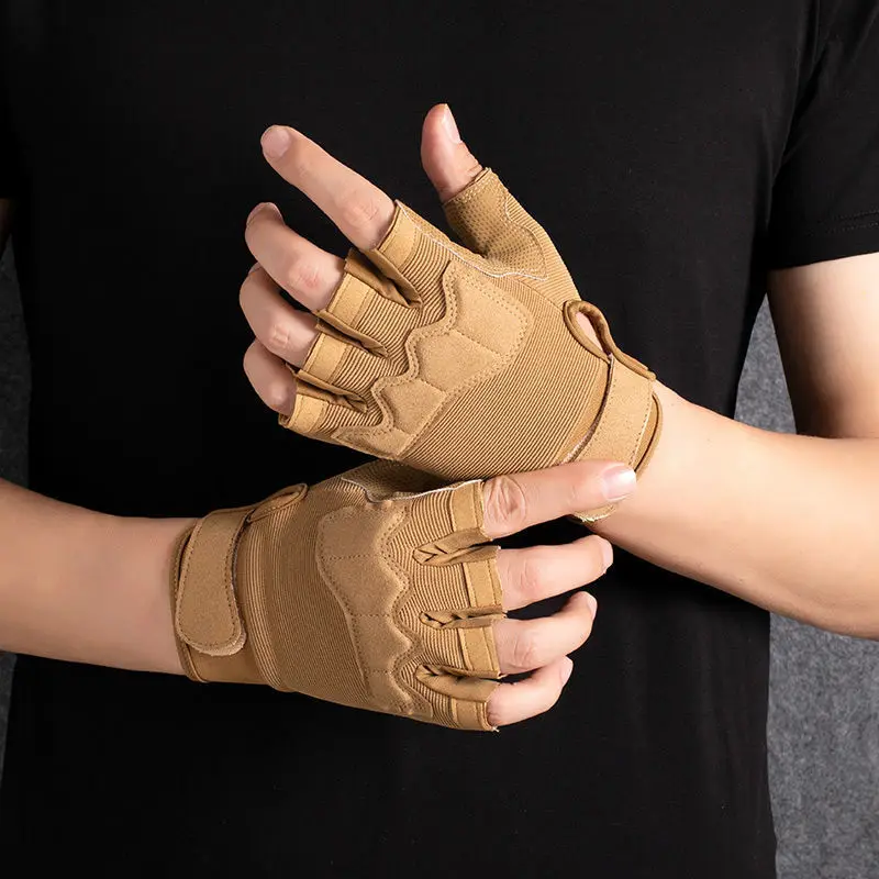 

Half-Fingered Gloves Exercise Fitness Equipment For Men And Women Training Military Fans Tactical Special Forces.