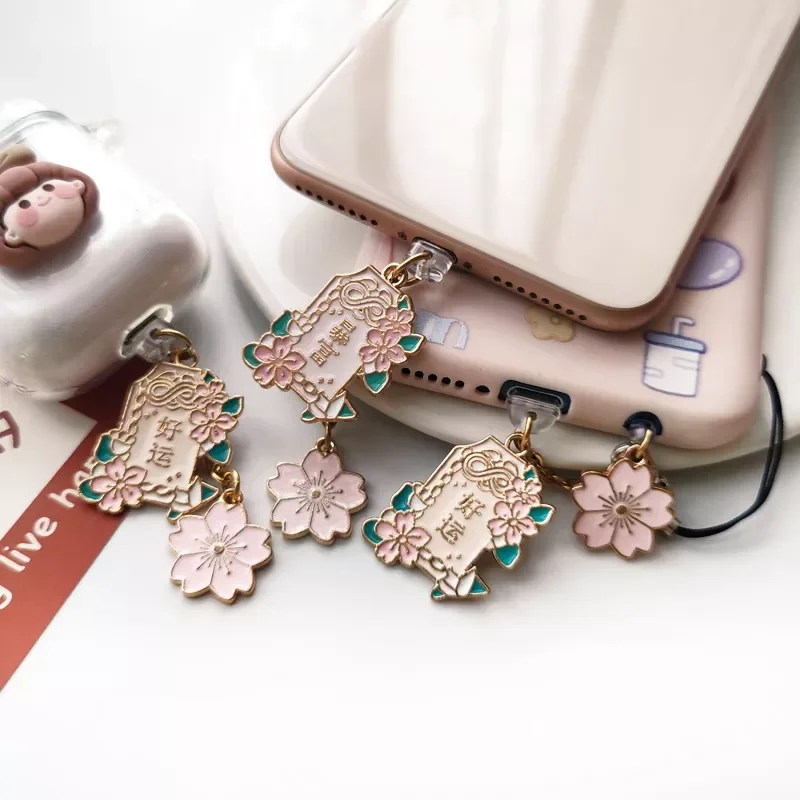 

Cute Dust Plug Charm Charge Port Plug For iPhone Usb Type C Plugs Kawaii Phone Anti Dust Cap 3.5mm Jack Dust Protection Stopper