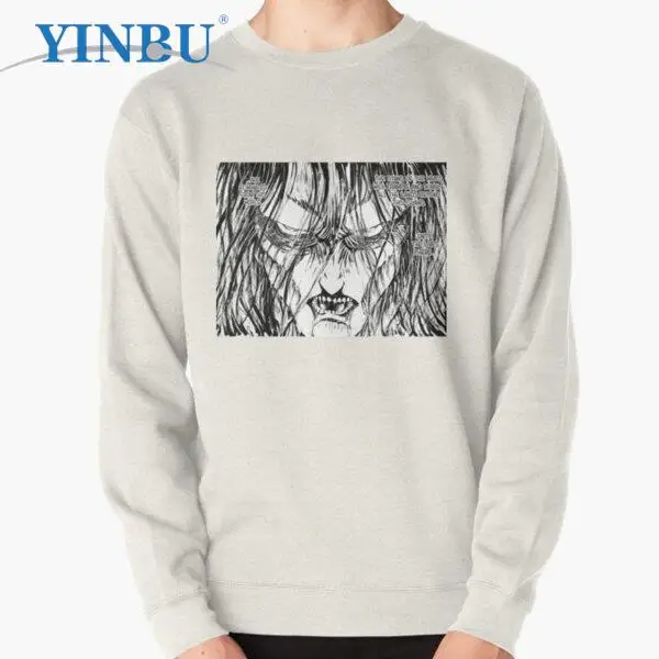 

Пуловер с изображением атаки на титанов, свитшот, новая уличная одежда, мужская модная одежда