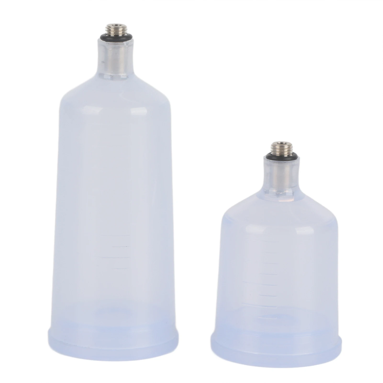 

2PCS / Set Plastic Spray Paint Gun Airbrush Cup Pot Fastmover Threaded Connector Part