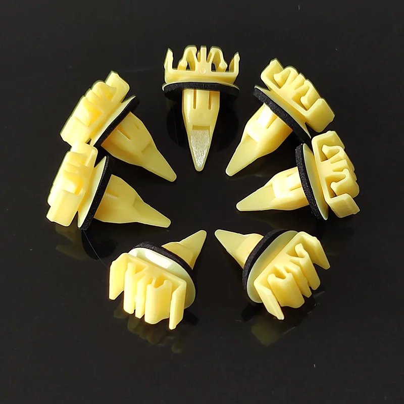 

20 шт., автозажимы для крепления, расширители арки заднего колеса, молдинговые зажимы для Toyota RAV4 7549442010 Аксессуары для автомобильных креплений