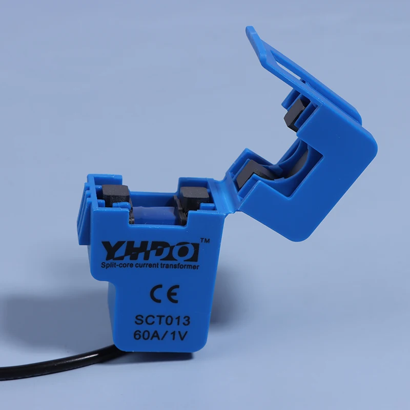 SCT-013-000 10A 20A 50A 60A 100A Трансформатор тока с открытым закрытием Неинвазивный датчик