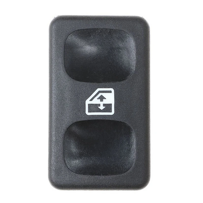 Автомобильный черный пластиковый металлический переключатель управления окном