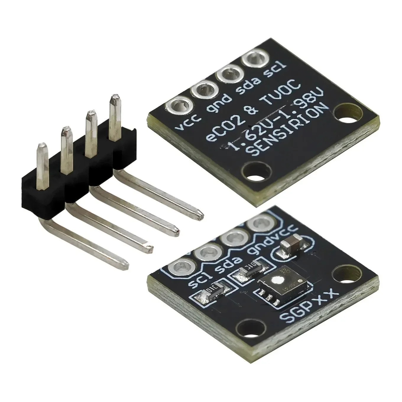 SGP41 SGP30 Датчик бензина pengukuran I2C мультипиксельный TVOC/eCO2 детектор формальдегида