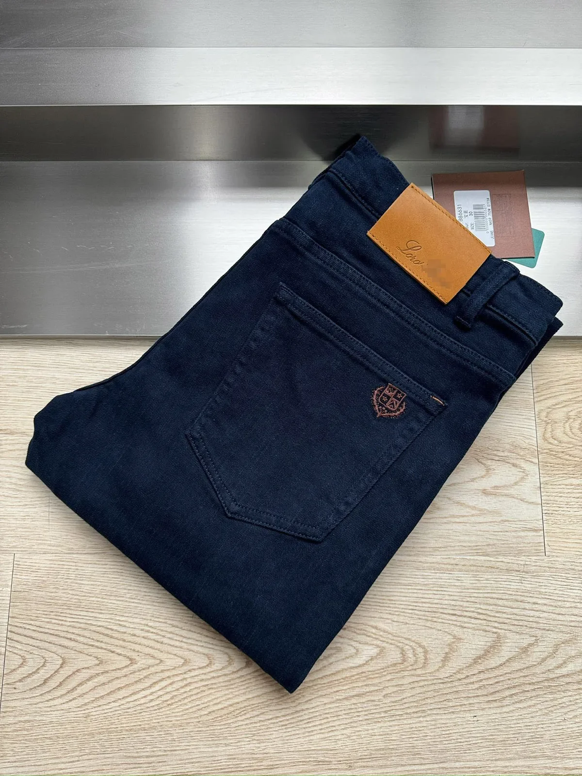 BILLIONAIRE OECHSLI Jeans Thick Cotton Men 2025 Autumn Winter new Straight Embroidery fashion Quality size 29-42 Pants