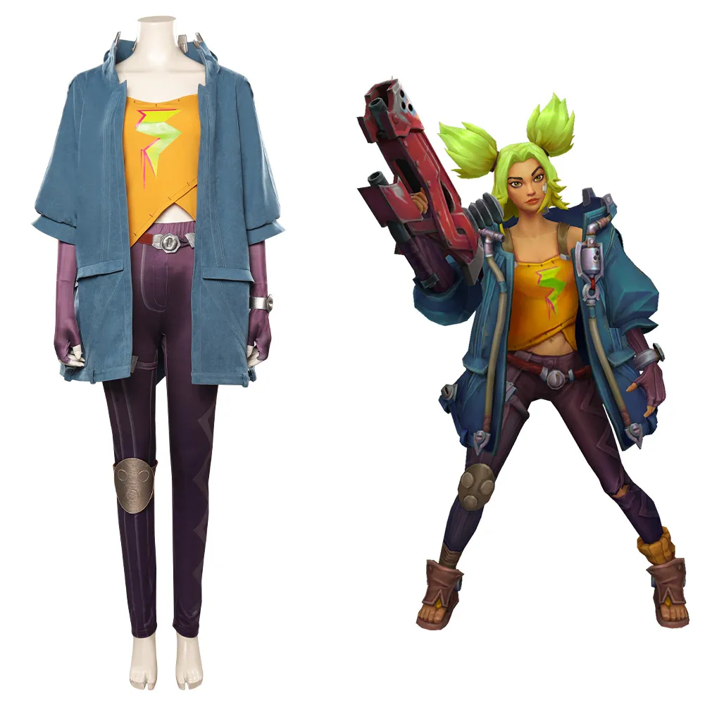 

LOL-Zeri Cosplay Costume Outfits Halloween Carnival Suit