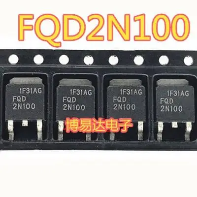 

10pieces Original stock FQD2N100 FQD2N100TM TO-252 MOS N 1.6A/1000V