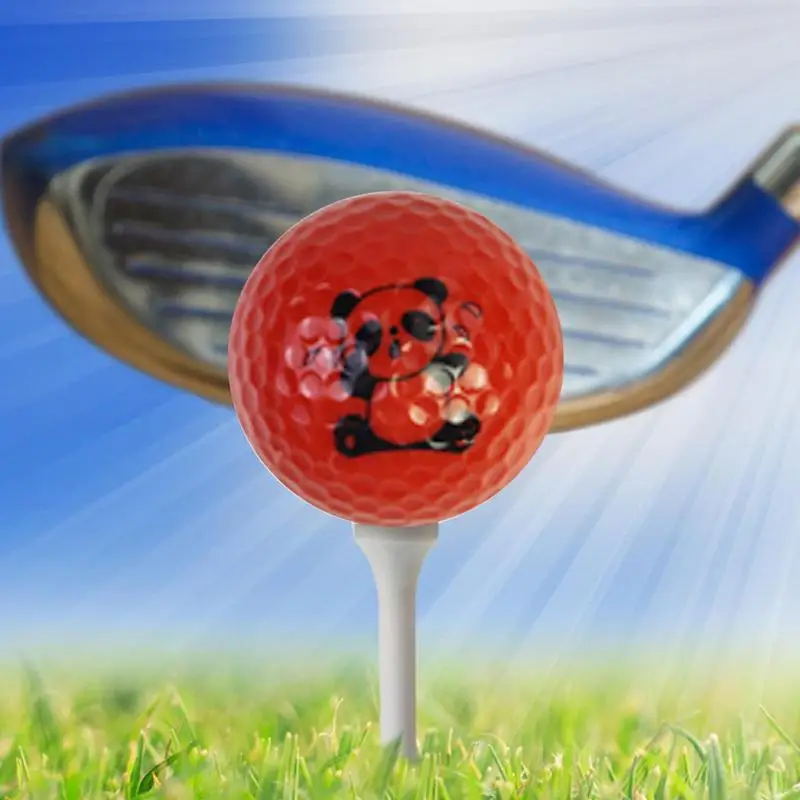 3 шт. забавные мячи для гольфа с красивым рисунком панды
