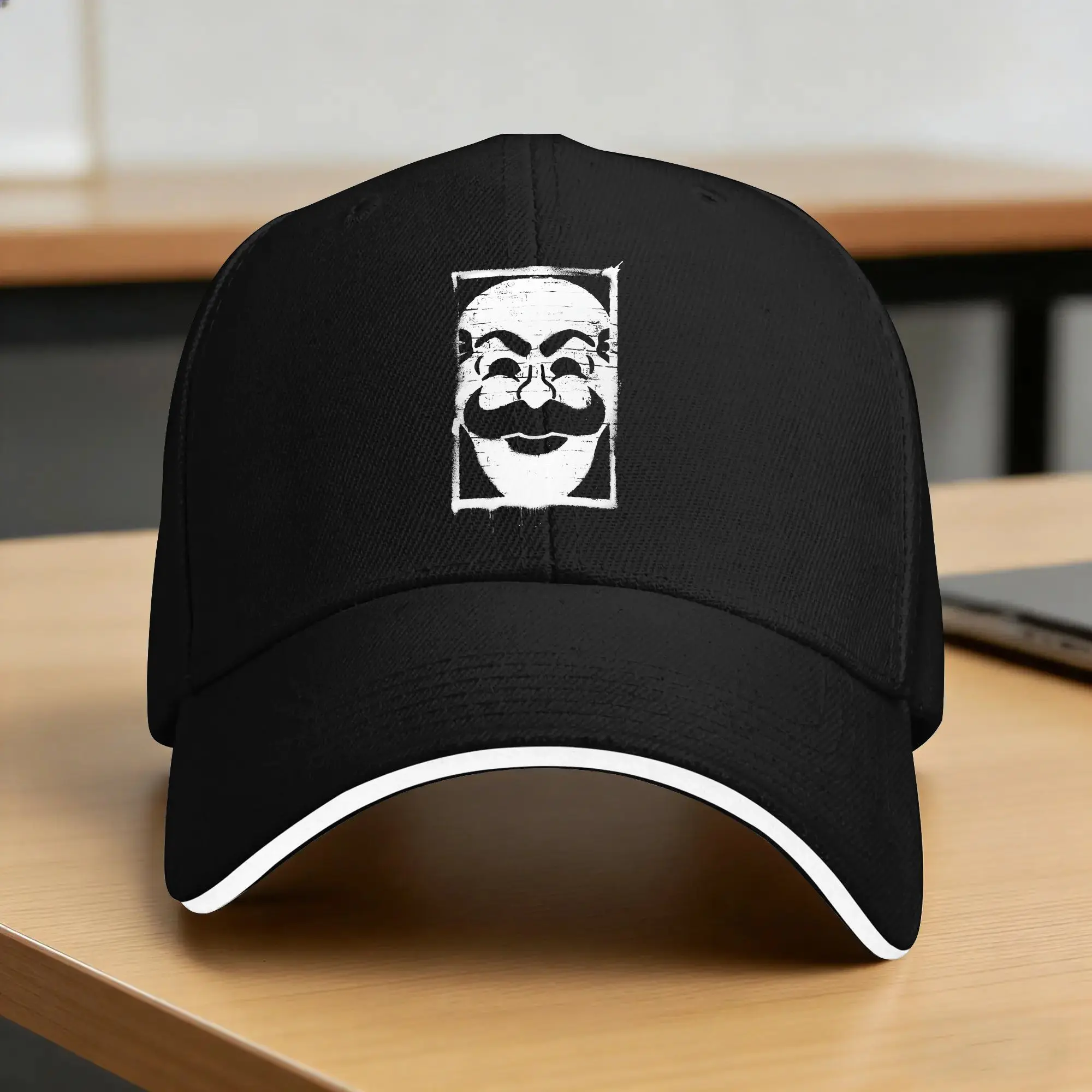 Фото Бейсболка Fsociety Mr Robot для пар, женская, на заказ, в стиле DIY, кепка-тракер, весенняя, Y2K, милая, для походов, рыбалки, солнцезащитный козырек, снэпбэк №1