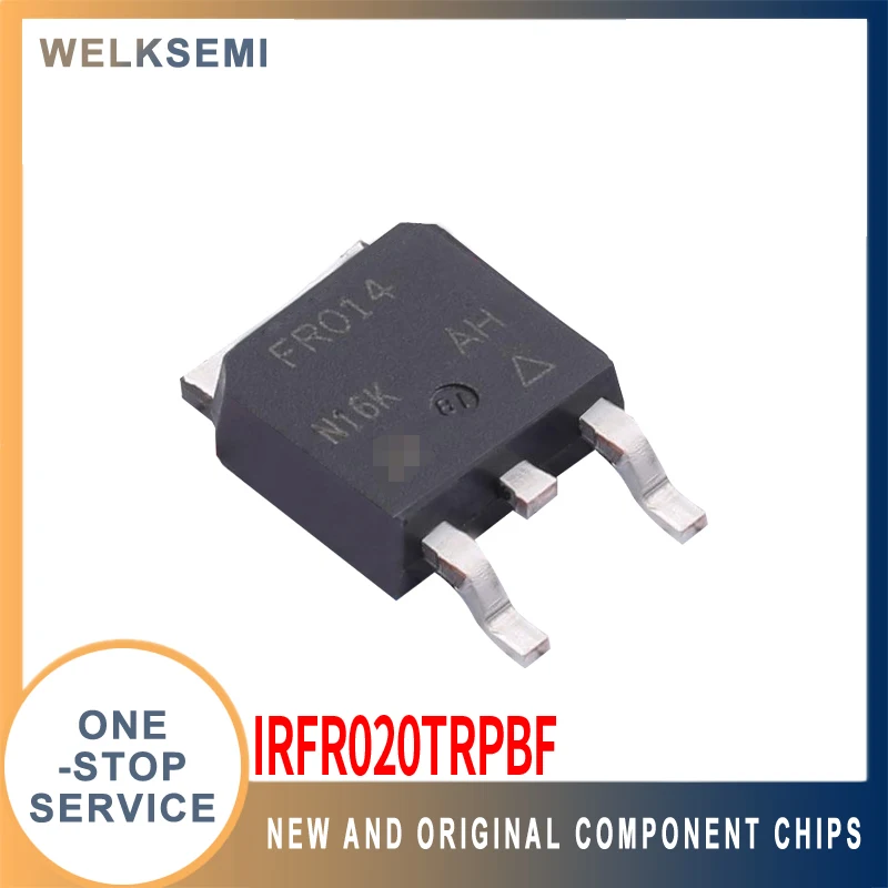 

ТРАНЗИСТОР полевого эффекта IRFR020TRPBF TO252 (MOSFET), новый оригинальный подлинный универсальный заказ