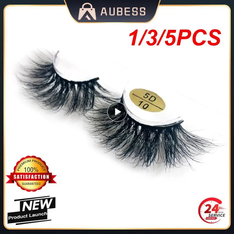 

Ресницы из искусственной норки 1/3/5 шт., натуральные ресницы, драматические ресницы ручной работы, многослойные толстые длинные накладные ресницы, наращивание макияжа