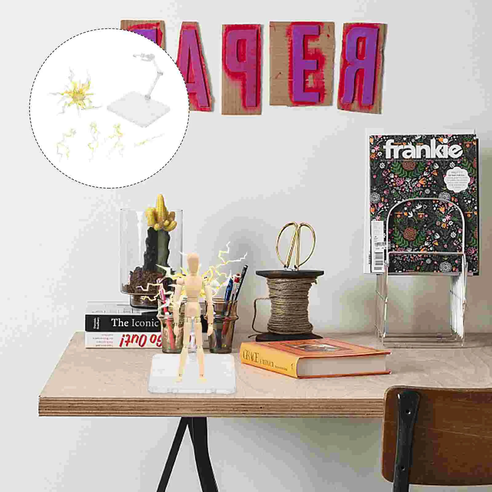 

Figure Stand Model Rack Plastic Display Holder Figurine Doll Assembly Clear Diy Toy Bracket Support Action Transparent Frame