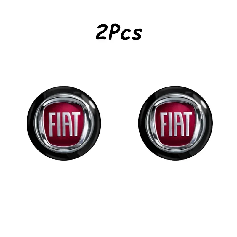 

Для FIAT 500 Punto Panda Doblo Bravo Freemont abarh14 мм 3D логотип автомобиля брелок украшение эмблема авто ключ значок наклейка аксессуары
