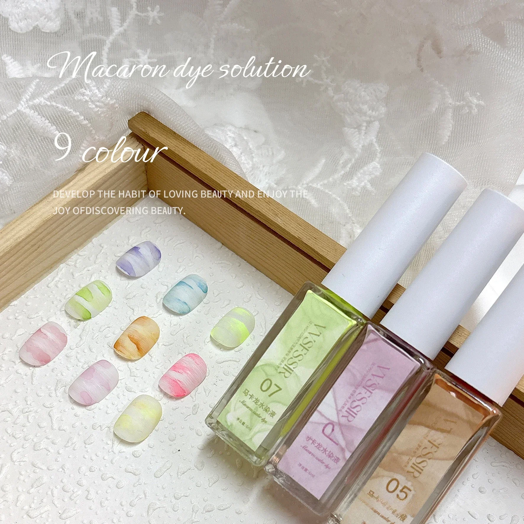 Быстросохнущий Гель-лак для ногтей 6 мл 9 цветов