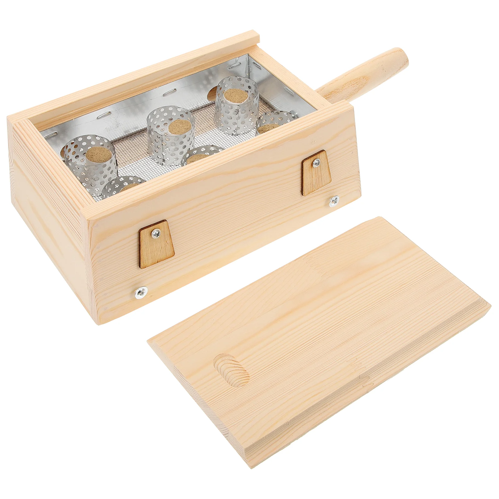 Коробка для прижигания инструмент горелки полыни горшок тела держатель