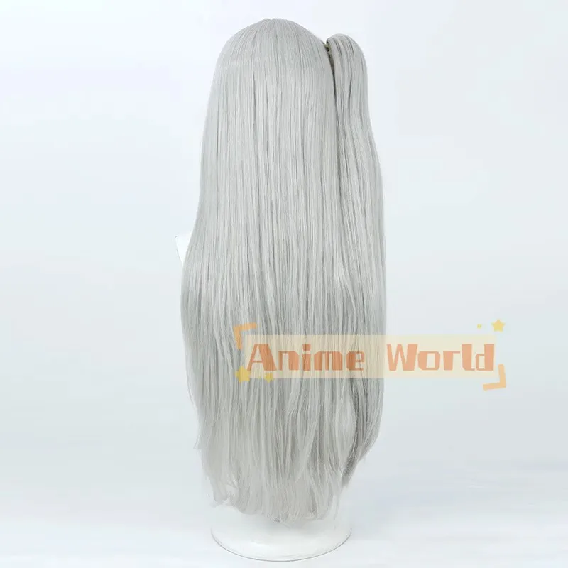 MDR косплей парик для девочек фронтальная линия серый розовый смешанный длинный 70