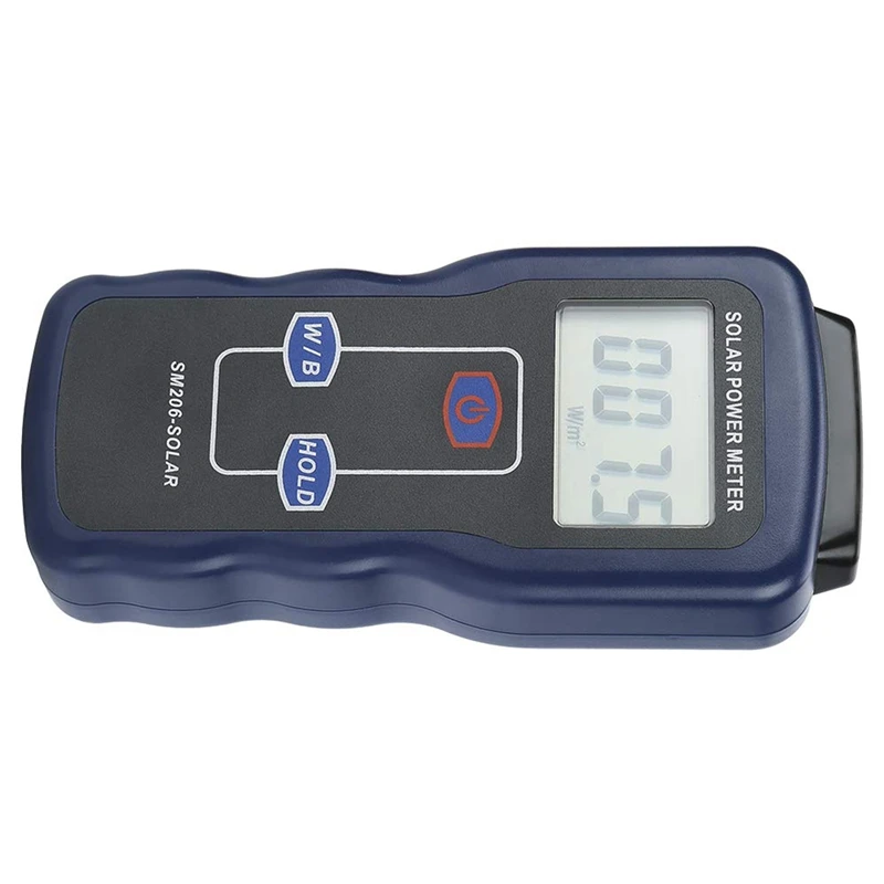 

BMDT-Solar Power Meter Light Meter Solar Radiation Tester Optical Solar Research Glass Light Intensity Data Hold SM206