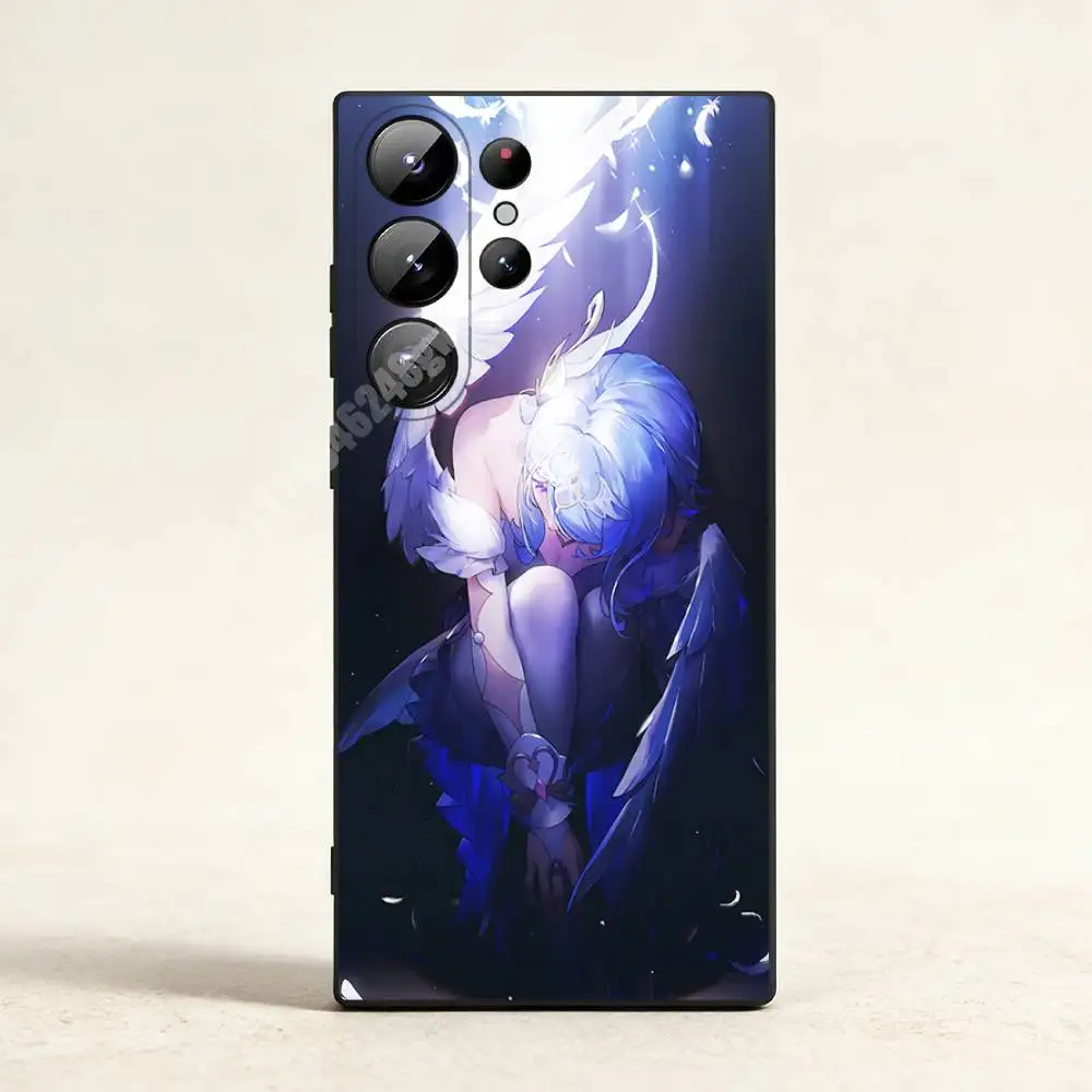 Чехол для телефона Odette Genshin Impact для Samsung Galaxy S21 22 23 S24 25 26 Ultra Plus FE Lite, силиконовый бампер (art.: 3920dcfab484c) - 3920dcfab484c