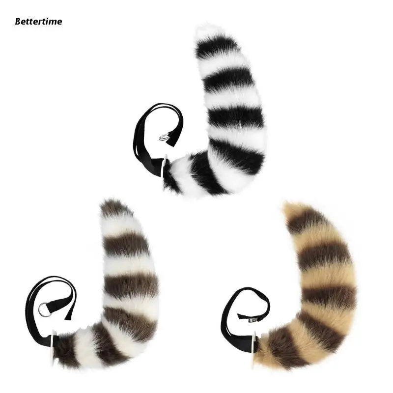 

B36D унисекс японский аниме хвост косплей реквизит волчий Хвост Хэллоуин Вечеринка Реквизит