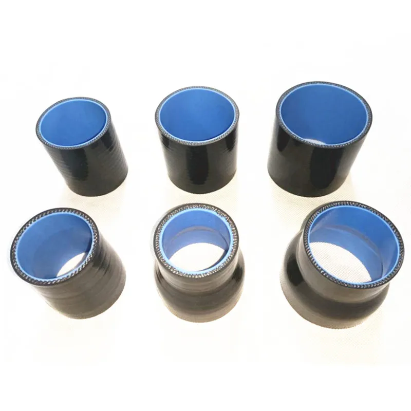 

MOFE 3Ply 2" to 2.5" 51mm to 63mm /70mm/76mmBlack Bule Silicone Reducer hose Coupler transition Turbo Coupler Pipe