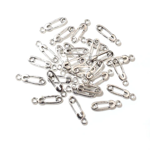 Шармы Wadsfred античный посеребренный цинковый сплав 50 шт