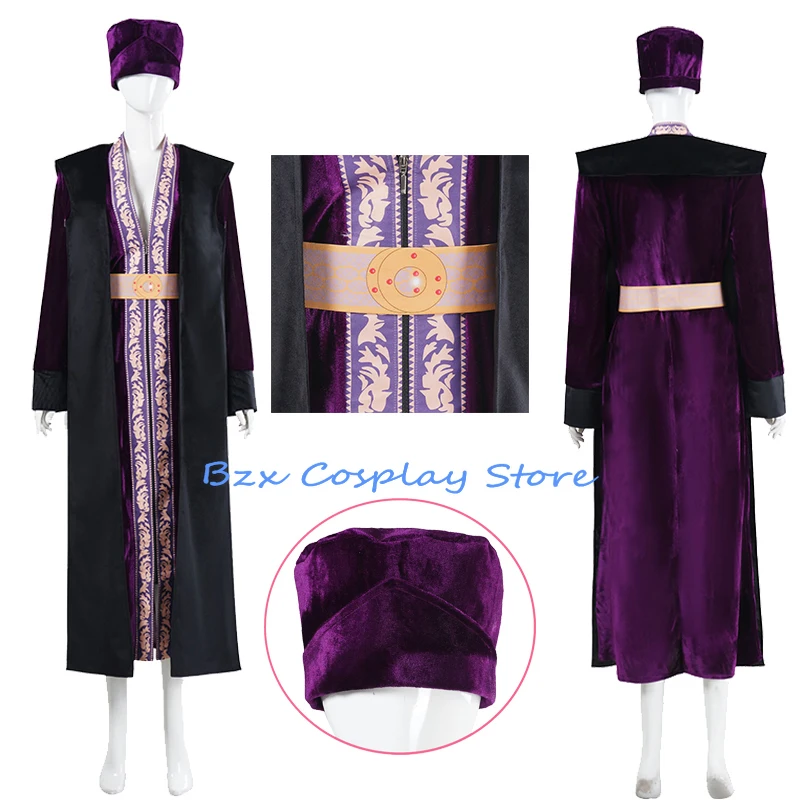 Дамблдора Косплей Фантазия Костюм Аниме Дена Маскировка Халат Шляпа Комплект