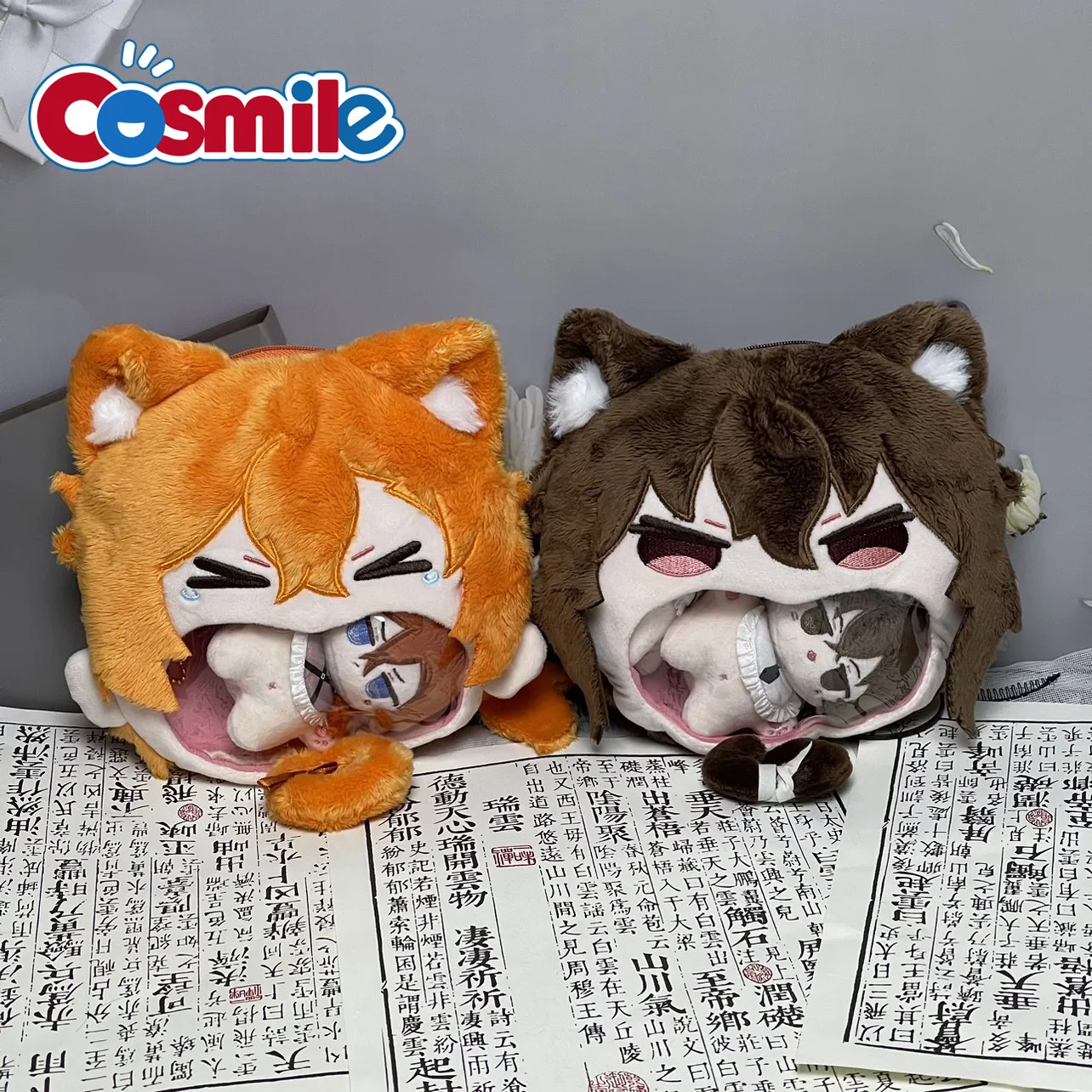 

Аниме Банго бродячие собаки Ryunosuke Fyodor Mikhailoyevich Dorstoyevsk дазай Осаму большой прозрачный Кошелек для монет плюшевый милый C