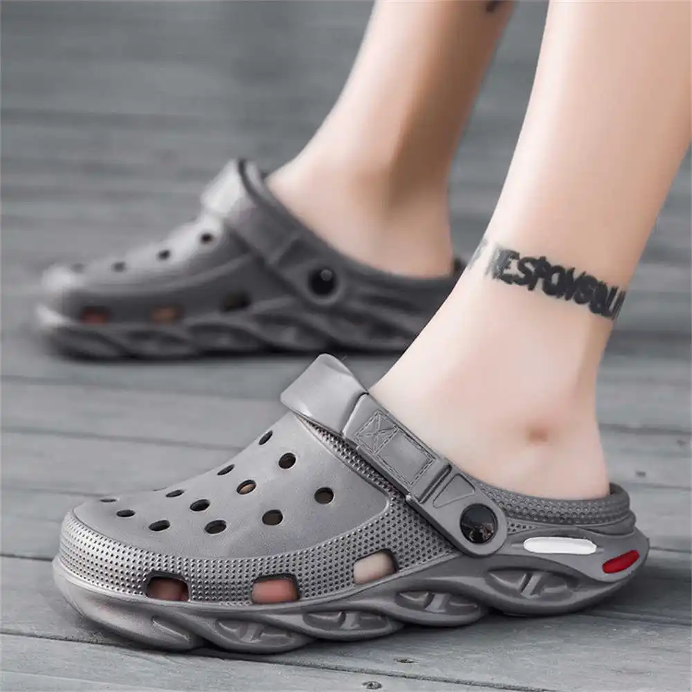 Суперлегкие сандалии для спальни синяя обувь мужчин роскошные комнатные тапочки