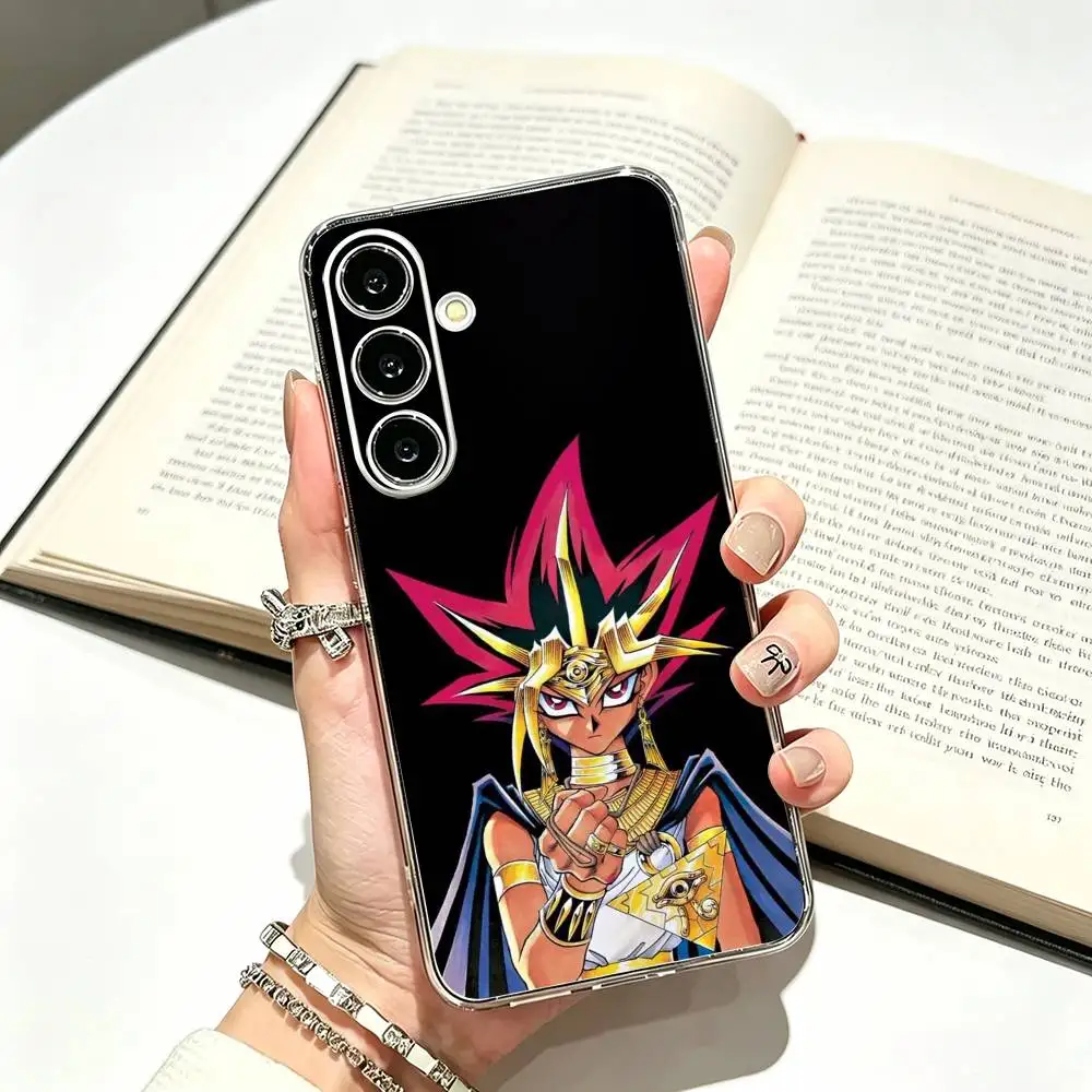 Прозрачный чехол для телефона Yu-Gi-Oh Yami -Yugi & Yugi Muto для Samsung Galaxy A71, A70, A52, A51, A40, A30 (art.: 3920db4371689) - 3920db4371689