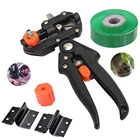 Прививочный секатор, садовый прививочный инструмент + прививочная лента, профессиональный резак для ветвей, любительские ножницы для растений